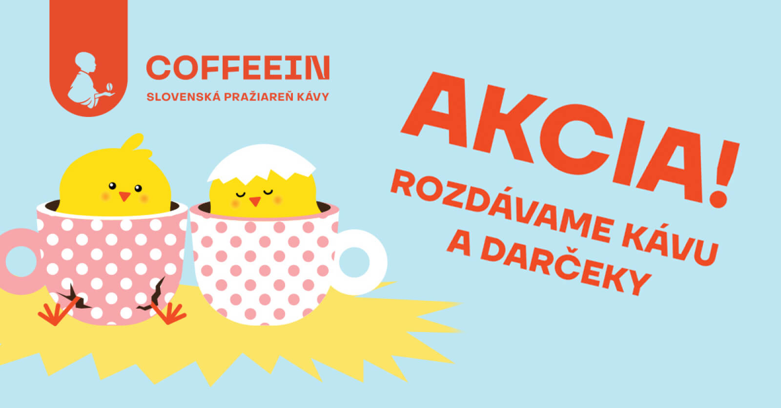 Veľkonočná akcia s pražiarňou COFFEEIN