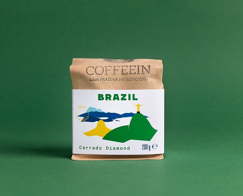 Brasil Cerrado Diamond (200 g, zrnková káva)