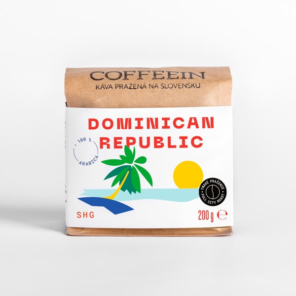 Dominikánska republika (200 g, zrnková káva)