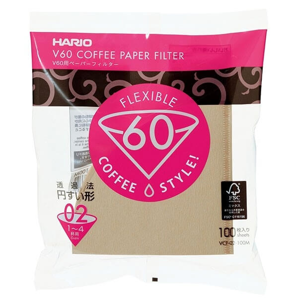 E-shop Filtre Hario V60 - papierové (100 ks)