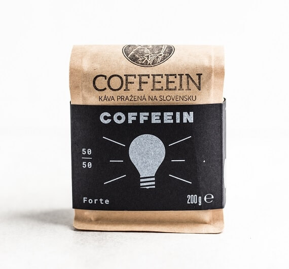 COFFEEIN Forte - espresso zmes (200 g, zrnková káva)