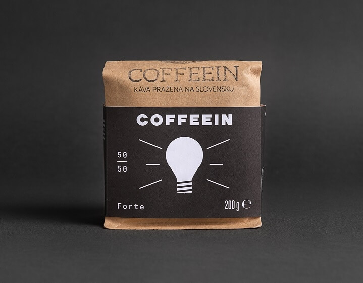 COFFEEIN Forte - espresso zmes (200 g, zrnková káva)