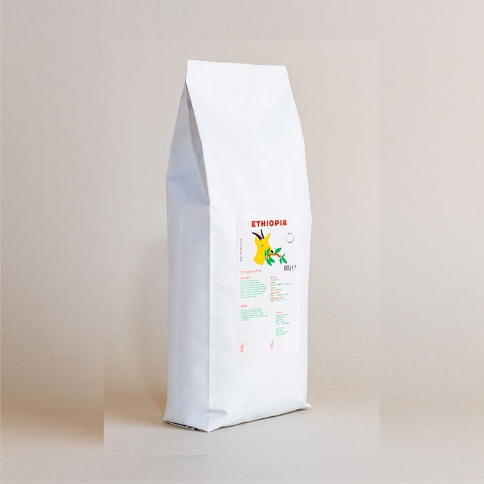 Etiopia Yirgacheffe (1000 g, zrnková káva)