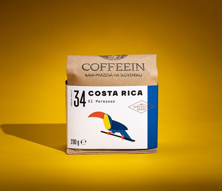 Káva - Costa Rica El Perezoso - svetlé praženie