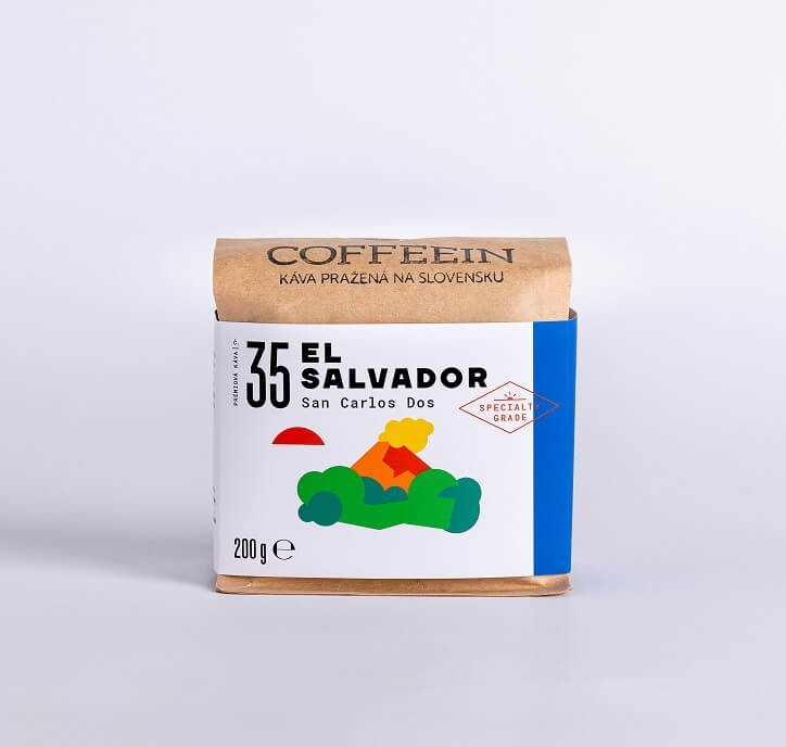 Káva - El Salvador San Carlos Dos - tmavé praženie