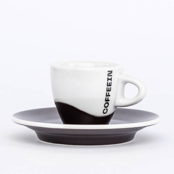 Šálka na espresso COFFEEIN (70ml) - čierna