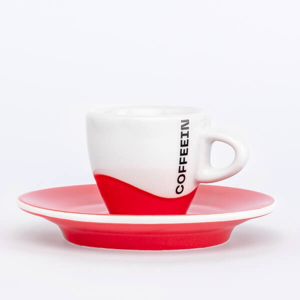 Šálka na espresso COFFEEIN (70ml) - červená