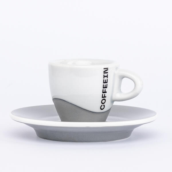 Šálka na espresso COFFEEIN (70ml) - sivá