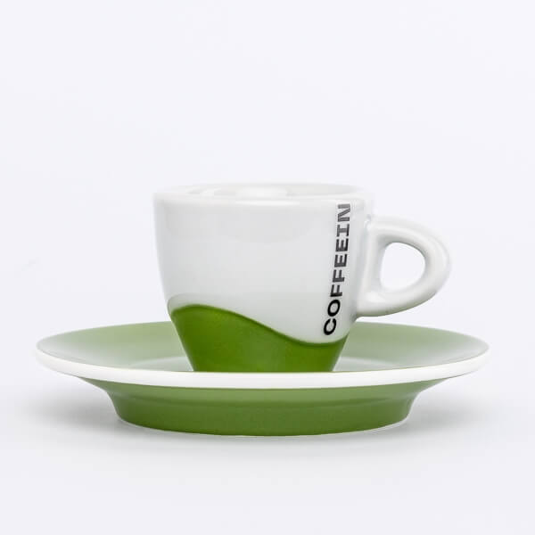 Šálka na espresso COFFEEIN (70ml) - zelená