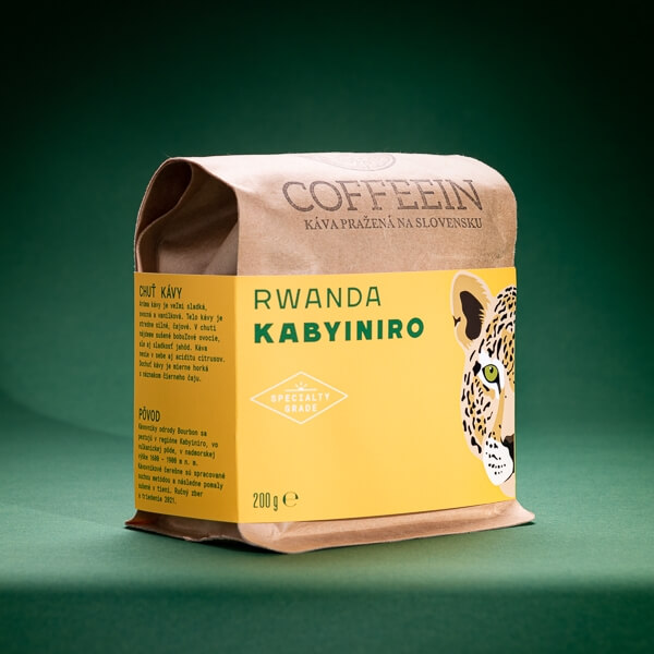 Rwanda Kabyiniro - svetlé praženie (200 g, zrnková káva)