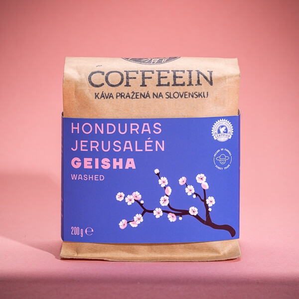 Honduras Jerusalén GEISHA WASHED - svetlé praženie (200 g, zrnková káva)
