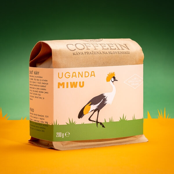 UGANDA Masira - tmavé praženie (200 g, zrnková káva)