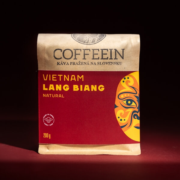 Vietnam Lang Biang NATURAL - tmavé praženie (200 g, zrnková káva)