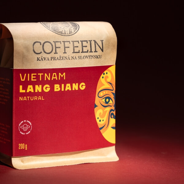 Vietnam Lang Biang NATURAL - svetlé praženie (200 g, zrnková káva)