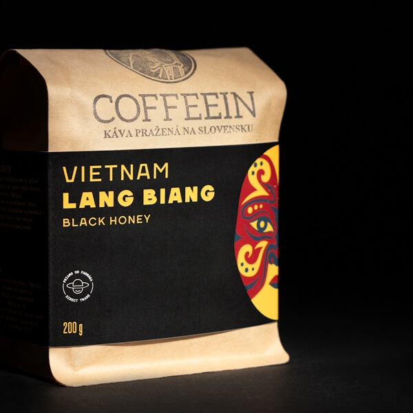 Vietnam Lang Biang HONEY - svetlé praženie (200 g, zrnková káva)