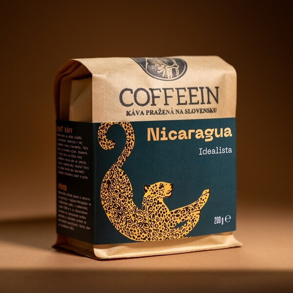 Nicaragua Idealista Anaerobic - SVETLÉ praženie (200 g, zrnková káva)