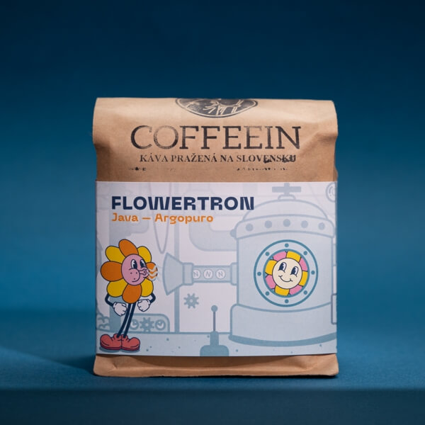 E-shop Java Flowertron – svetlé praženie (200 g, zrnková káva)